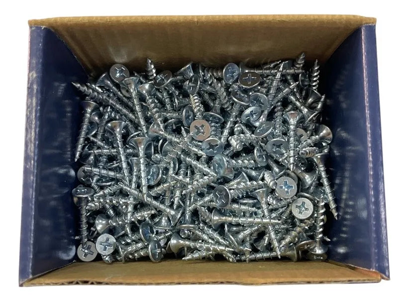 Tornillo Volcanita Crs Zincado 6 X 1 Pulgada - 1 Kg