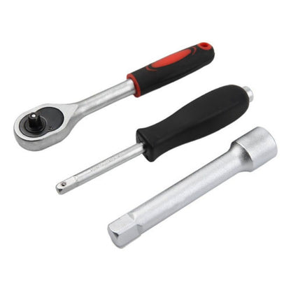 Set caja de herramientas dados 94 piezas