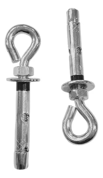 Anclaje Cancamo Cerrado Métrico M8 X 60mm. Pack 10 Unidades