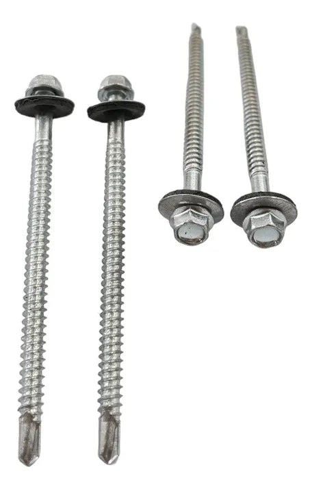 Tornillo Autoperforante Hex. 12 X 3-1/2 C/golilla 200 Unds