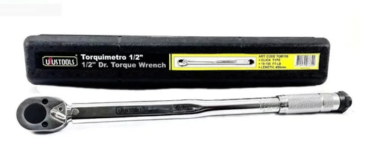 Llave torque Torquímetro 1/2 450mm 10-150LB TQM150