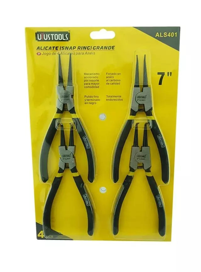 Set De Alicates Saca Seguros 7" Uyustools