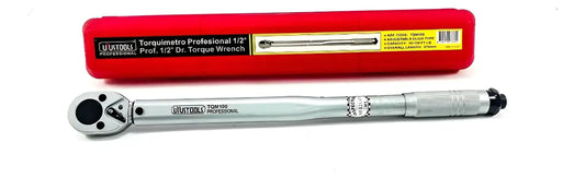 Llave de torque Torquímetro profesional 1/2 - 630mm 50-250LB  TQM250